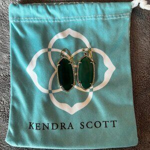 Kendra Scott ELLE Earrings in Green